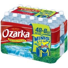 Ozarka 100% Natural Spring Water (8 oz., 48 pk.)