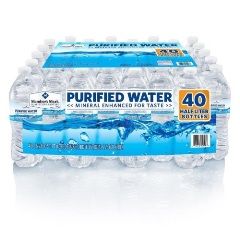 Member's Mark Purified Bottled Water (16.9 oz. bottles, 40 pk.)