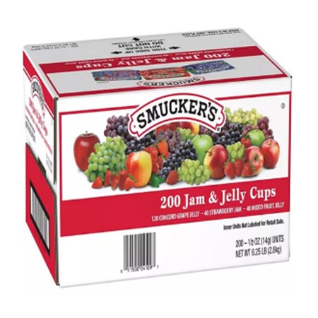 Smucker's Assorted Jelly Cups (0.5 oz., 200 ct.)